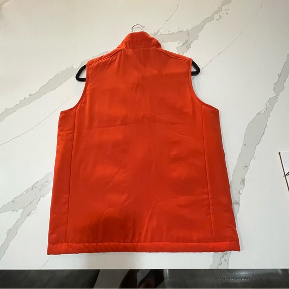 Men’s HAWKE & CO Orange Zip Up Dynamic Sport Vest - Picture 5 of 15